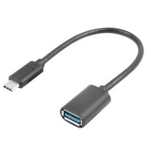 LANBERG USB 3.0 To USB C M/H USB Adapter 15 cm