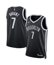 Nike men's and Women's Kevin Durant Black Brooklyn Nets Swingman Jersey - Icon Edition