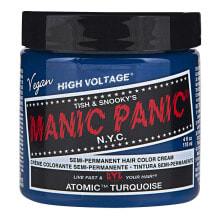 Краска для волос manic Panic Tish & Snooky's Atomic Turquoise Полуперманентная крем-краска для волос 118 мл