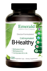 Витамины группы В Emerald Labs CoEnzymated B Healthy -- Коферментированный витамин В  - 120 Растительных капсул
