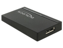 DeLOCK 62581 кабельный разъем/переходник Micro USB 3.0 B Displayport Черный