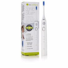 Электрическая зубная щетка BECONFIDENT SONIC SILVER electric whitening toothbrush #white/silver