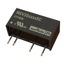 Купить компьютерные комплектующие Murata Electronics Europe B.V: Murata MEV3S1205SC - DC/DC-Wandler MEV3, 3 W, 5 V, 600 mA, SIL, Single