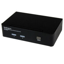 USB-концентраторы starTech.com SV231HDMIUA KVM переключатель Черный