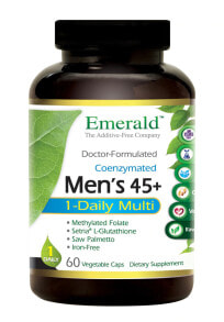 Витаминно-минеральные комплексы Emerald Labs One-A-Day Men's 45+ Мультивитамины для мужчин 45+ 60 таблеток