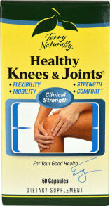 Витамины и БАДы для мышц и суставов terry Naturally Healthy Knees & Joints Пищевая добвавка для поддержки суставов, особенно бедер и колен 60 капсул