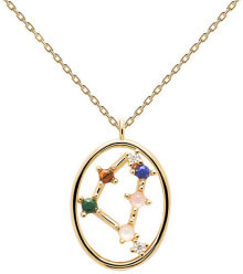 Колье original gold-plated necklace Capricorn CAPRICORN KO01-353-U (chain, pendant)