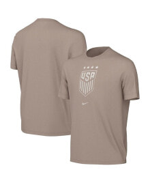 Nike big Boys and Girls Tan USWNT Crest T-shirt