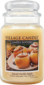 Scented candle in a glass Baked vanilla apple (Spiced Vanilla Apple) 602 g