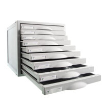 Modular Filing Cabinet Archivo 2000 ArchiSystem 9 drawers Grey Plastic 35,6 x 31,6 x 20,3 cm