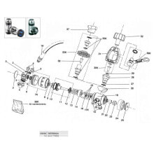 CRESSI Small Joint Screw First Stage AC10