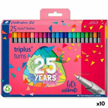 Set of Felt Tip Pens Staedtler Triplus Fineliner 334 (10 Units)