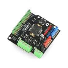 Gravity - 2x2A Motor Shield - two channel motor controller 35V / 2A - frontend for Arduino - DFRobot DRI0017