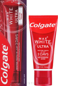 Zahnpasta - Colgate Max White Ultra Active Foam