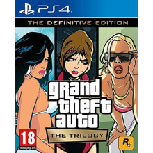 PlayStation 4 Video Game Sony GTA TRILOGY TDE PS4