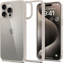 Spigen Spigen Ultra Hybrid iPhone 16 Pro natural titanium/tytanowy ACS08127