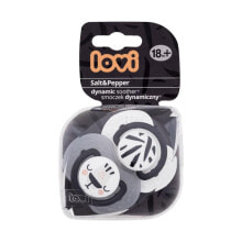 LOVI Salt&Pepper Dynamic Soother 0-3m 2 St. schnuller für Kinder