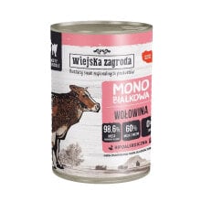 WIEJSKA ZAGRODA Mono protein beef wet cat food 400g