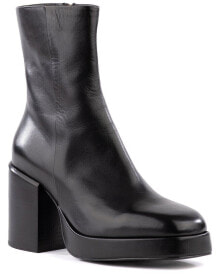 Купить черные женские высокие ботинки Seychelles: Seychelles Sweet Lady Leather Boot Women's