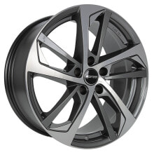 Колесный диск литой GMP Katana anthracite polished 8x18 ET45 - LK5/108 ML63.4