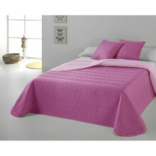 Bedspread (quilt) Hosteline VEGAS Light mauve Double (3 Pieces)