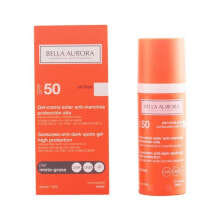 Средства для загара и защиты от солнца Bella Aurora Sunscreen Anti-Dark Spots Gel Spf50 Солнцезащитный гель против пигментных пятен  50 мл