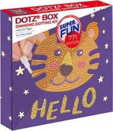 DIAMOND DOTZ DIAMOND DOTZ DOTZ BOX HELLO TIGER