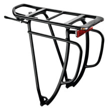 Luggage racks and baskets for bicycles