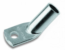 183071 - Tubular ring lug - Tin - Angled - Metallic - Copper - 16 mm²