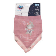 Canpol babies Bonjour Paris Muslin Bib Blue 2 St. lätzchen für Kinder