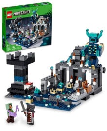 LEGO® minecraft The Deep Dark Battle 21246 Toy Building Set with Elven Arbalest knight and Dwarven Netherite knight