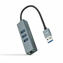 Купить сетевое оборудование Wi-Fi и Bluetooth NANOCABLE: Адаптер USB—Ethernet NANOCABLE 10.03.0407
