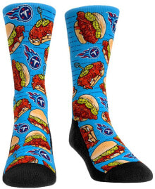 Купить мужские носки Rock 'Em: Men's and Women's Tennessee Titans Localized Food Multi Crew Socks