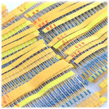 Set of THT CF 1/4W resistors 1% - 2580pcs.
