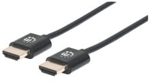 Компьютерные разъемы и переходники manhattan 394406 HDMI кабель 0,5 m HDMI Тип A (Стандарт) Черный