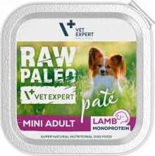 VetExpert VetExpert Raw Paleo Jagnięcina Pate Mini Adult alu tray 150g