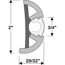 Купить товары для водного спорта Taco Metals: TACO METALS Rub Rail Flex 60´