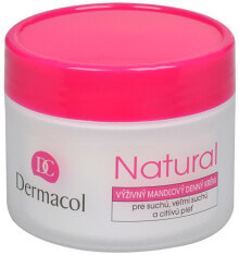 Dermacol Natural Almond Cream Питательный крем с натуральным миндальным маслом для сухой и чувствительной кожи 50 мл