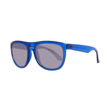 Мужские солнцезащитные очки Мужские очки солнцезащитные авиаторы синие Benetton BE993S04 Синий ( 55 mm)