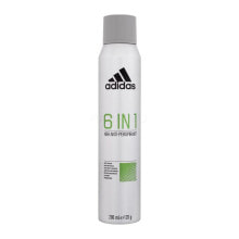 Adidas 6 In 1 48H Anti-Perspirant 200 ml antiperspirant Deospray für Herren