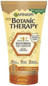 Leave-in Haarcreme mit Honig und Propolis - Garnier Botanic Therapy Restoring 3 in 1 Leave-In Honey & Beeswax