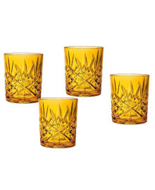 Купить посуда и приборы для сервировки стола Godinger: Dublin Acrylic Double Old-Fashioned Glasses, Set of 4