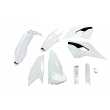 UFO Husqvarna TE/TX/FE 2014-2014 HUKIT614F-041 Fork Protectors & Plastics Kit