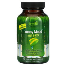 Sunny Mood with 5-HTP, Plus Vitamin D3, 80 Liquid Soft-Gels
