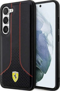 Купить чехлы для смартфонов Ferrari: Ferrari Ferrari Perforated 296P Collection - Etui Samsung Galaxy S23 (czarny)