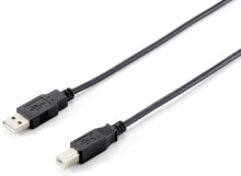 Equip 128862 USB кабель 5 m 2.0 USB A USB B Черный