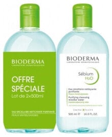 Set of micellar waters for oily and combination skin Sebium H2O Duo