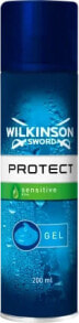 Купить мужские средства для бритья Wilkinson Sword: Rasiergel Protect sensitiv, 200 ml