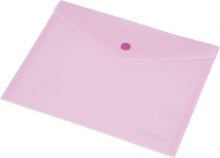 Школьные файлы и папки panta Plast Envelope Focus C4535 A4 transparent pink (197868)