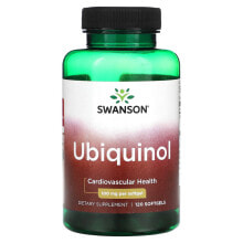 Coenzyme Q10 swanson, Ubiquinol, 100 mg, 120 Softgels